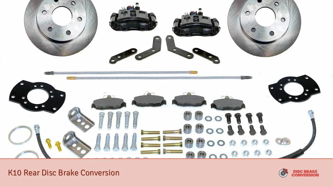 K10 Rear Disc Brake Conversion