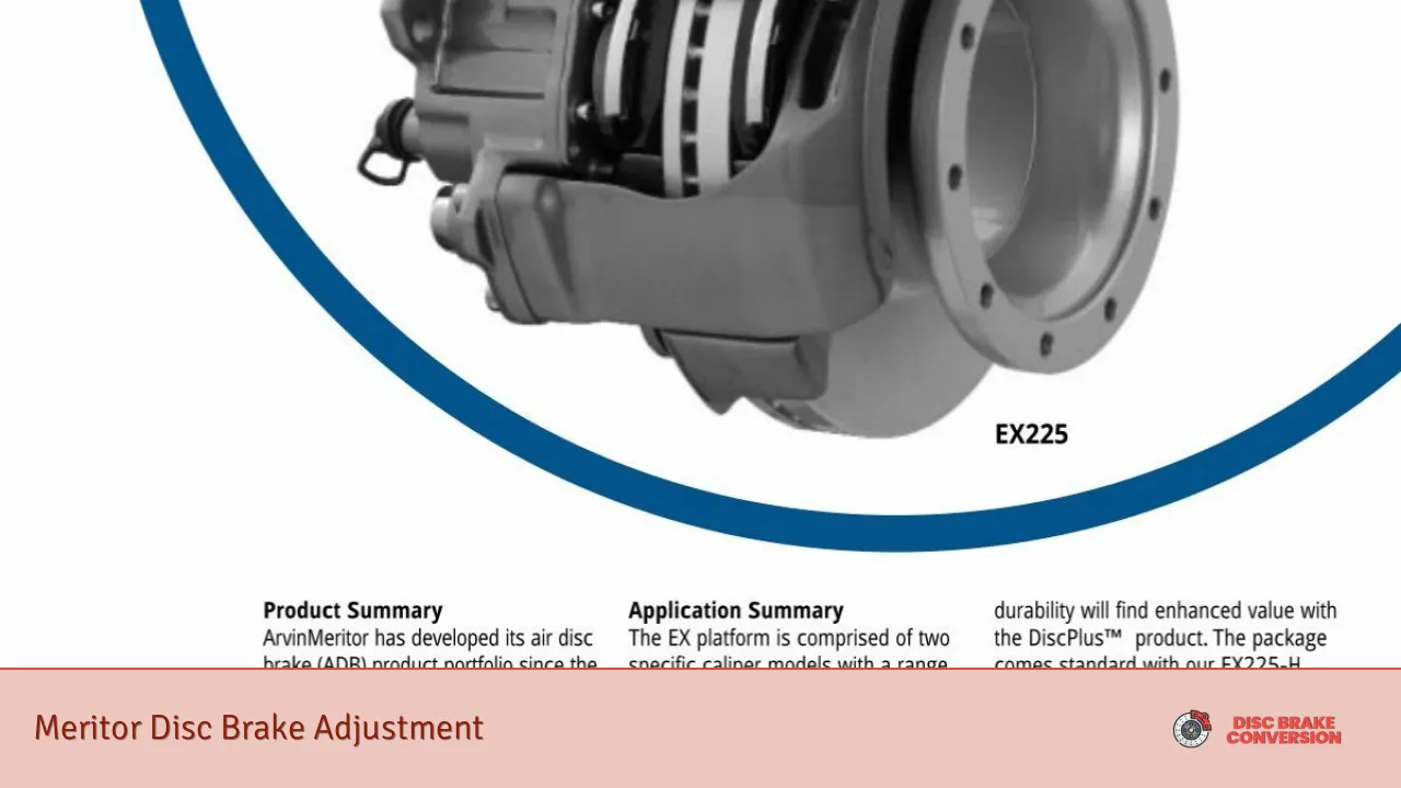 Meritor Disc Brake Adjustment