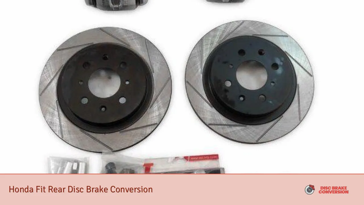 Honda Fit Rear Disc Brake Conversion