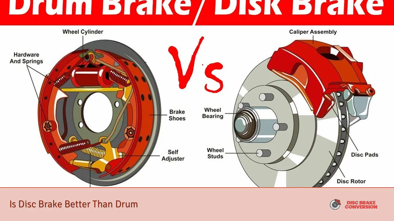 Is Disc Brake Better Than Drum