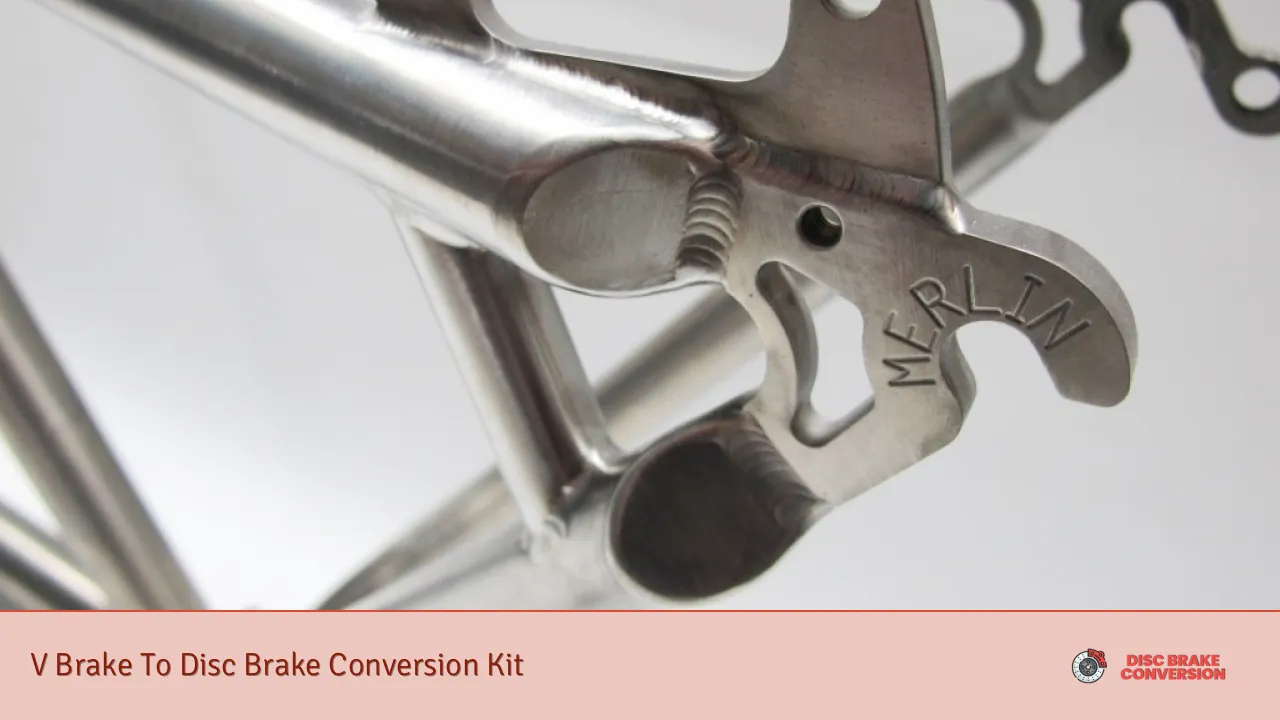 V Brake To Disc Brake Conversion Kit