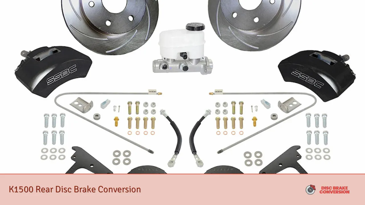 K1500 Rear Disc Brake Conversion