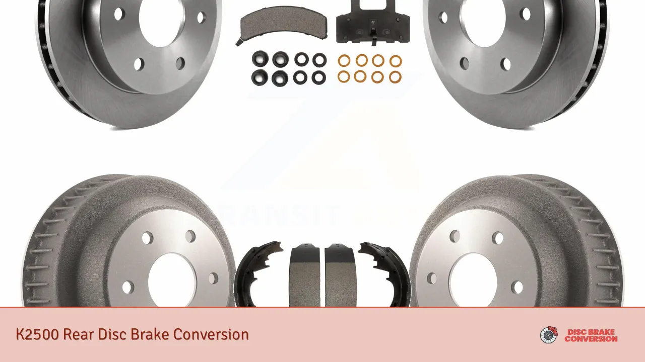 K2500 Rear Disc Brake Conversion