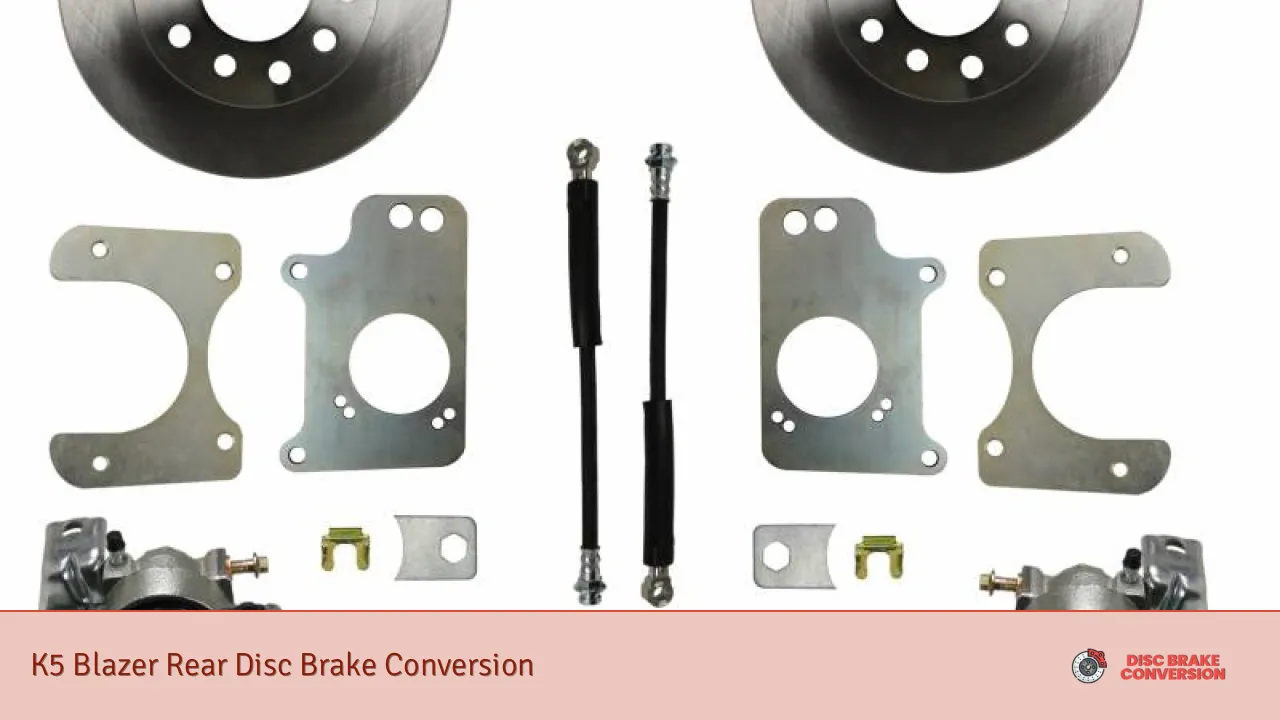 K5 Blazer Rear Disc Brake Conversion