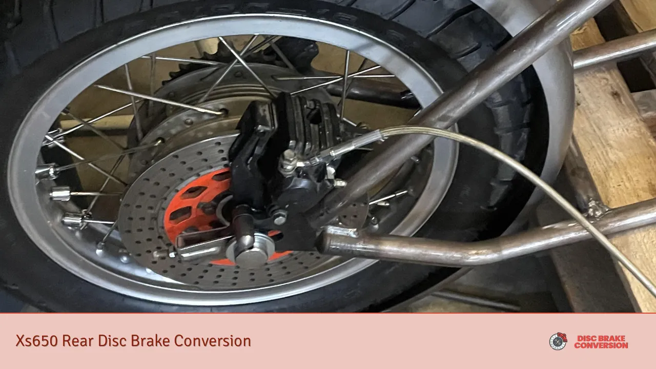 Xs650 Rear Disc Brake Conversion