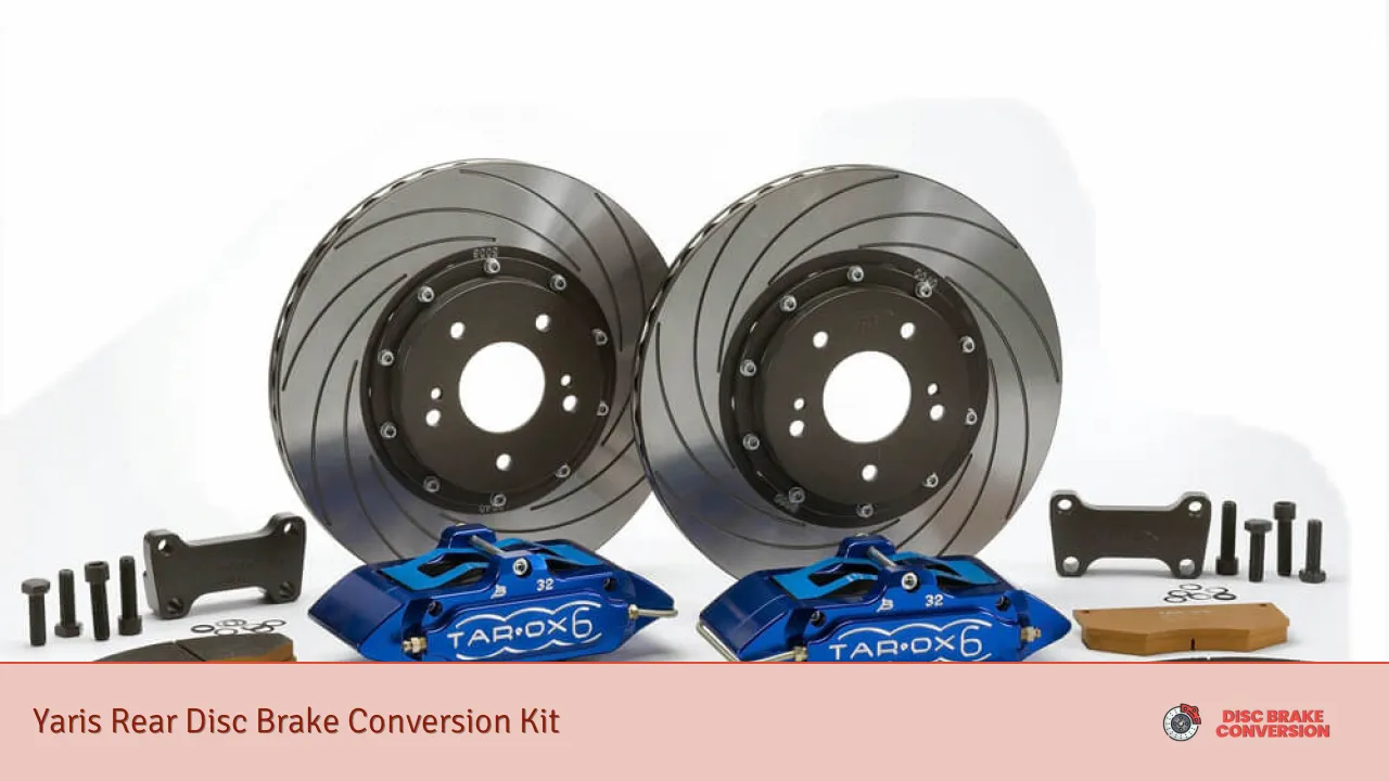 Yaris Rear Disc Brake Conversion Kit