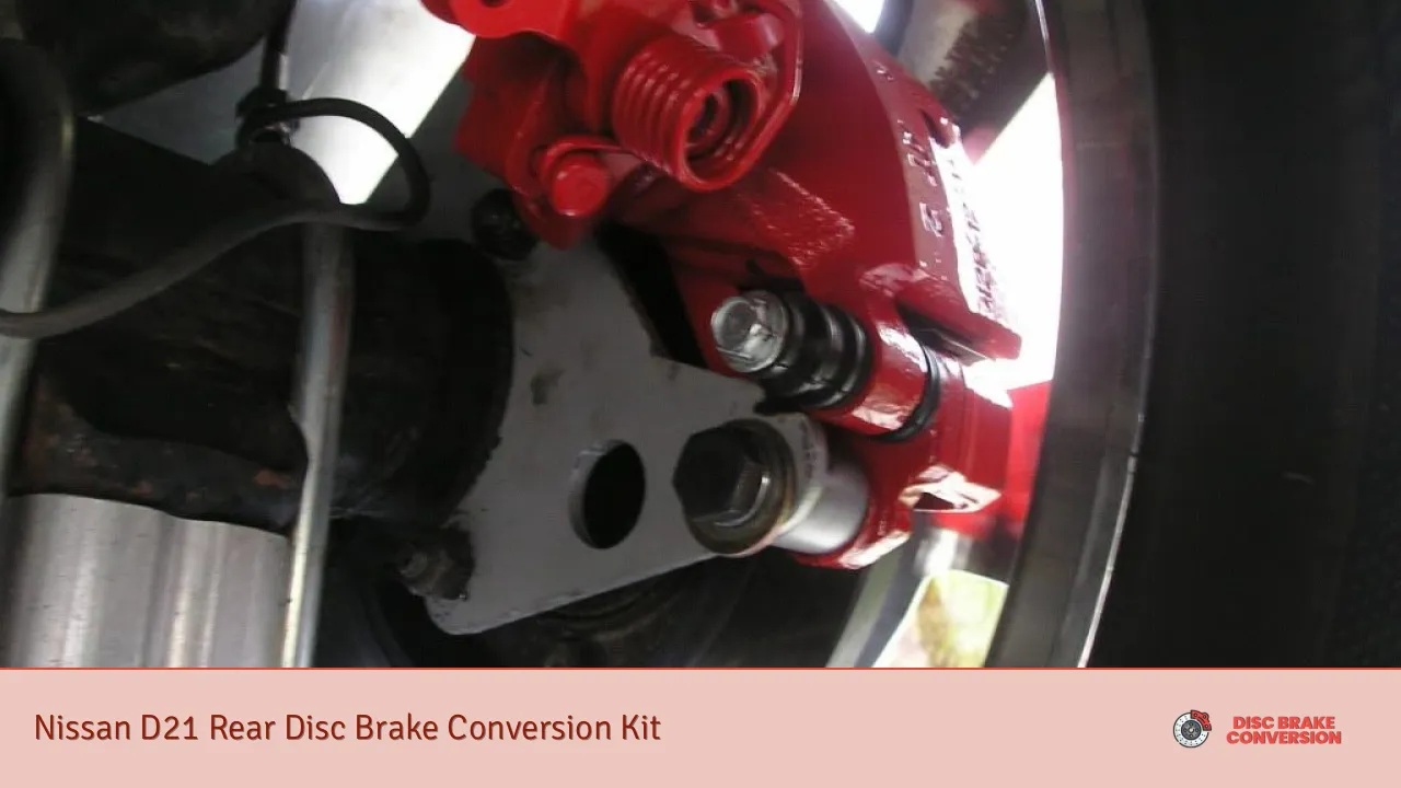 Nissan D21 Rear Disc Brake Conversion Kit