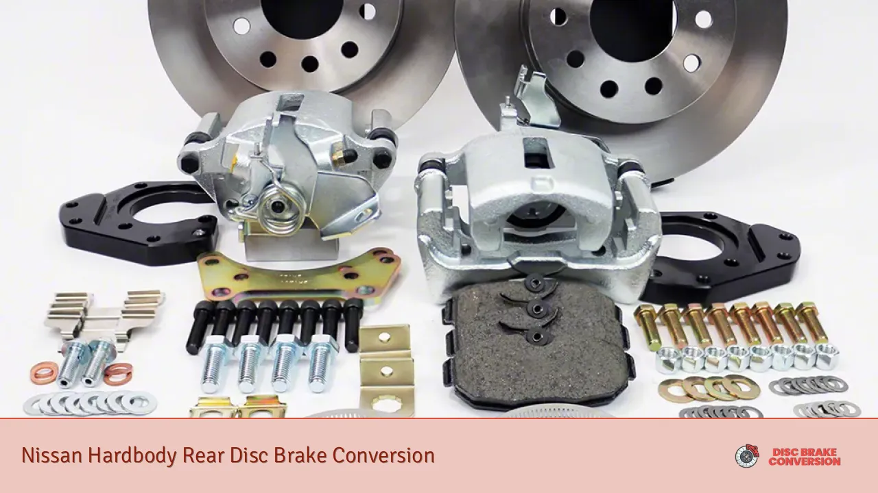 Nissan Hardbody Rear Disc Brake Conversion