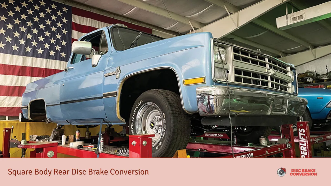 Square Body Rear Disc Brake Conversion