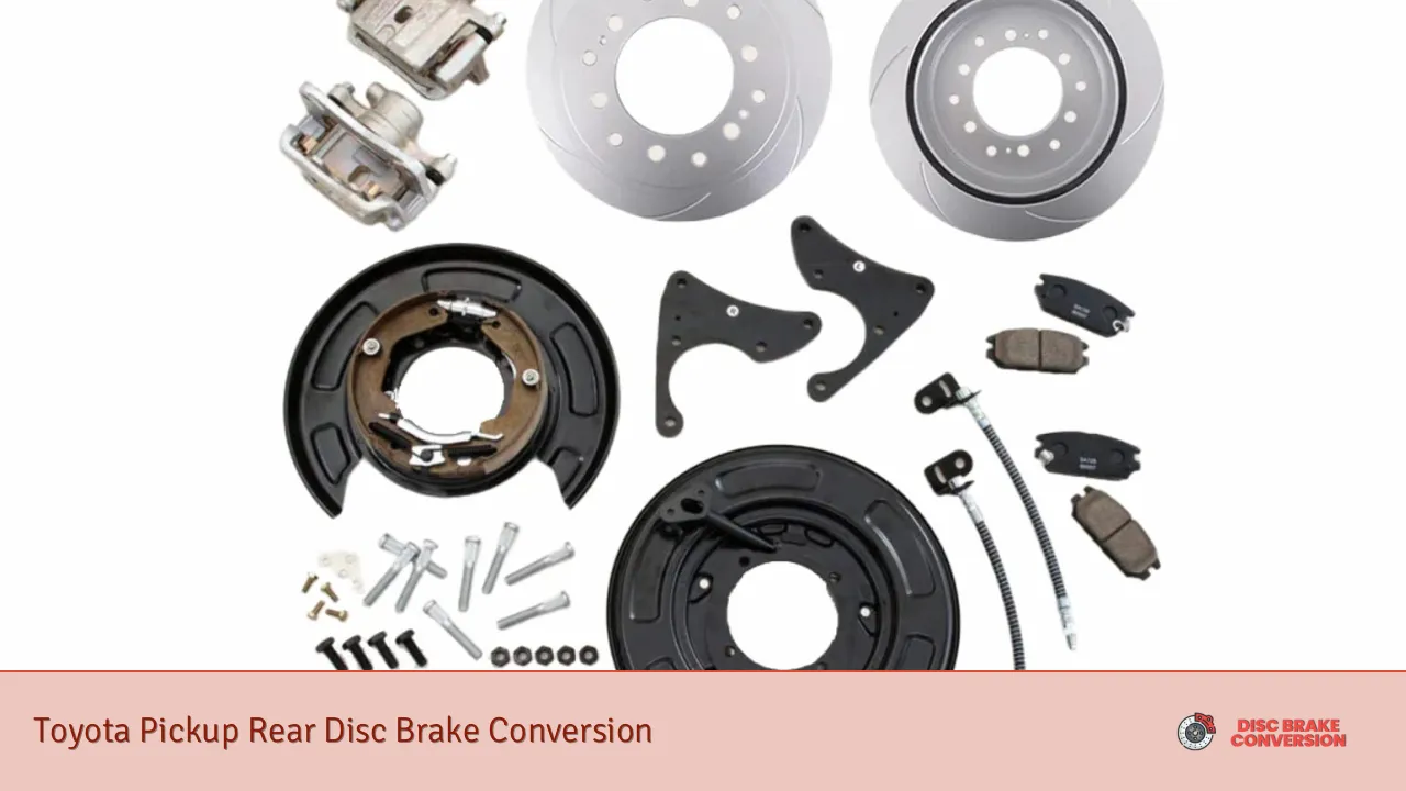 Toyota Pickup Rear Disc Brake Conversion