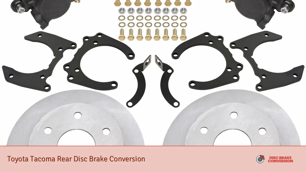 Toyota Tacoma Rear Disc Brake Conversion