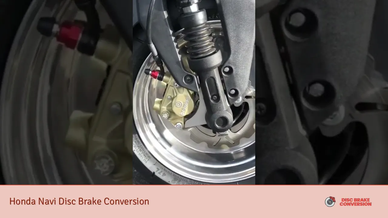 Honda Navi Disc Brake Conversion