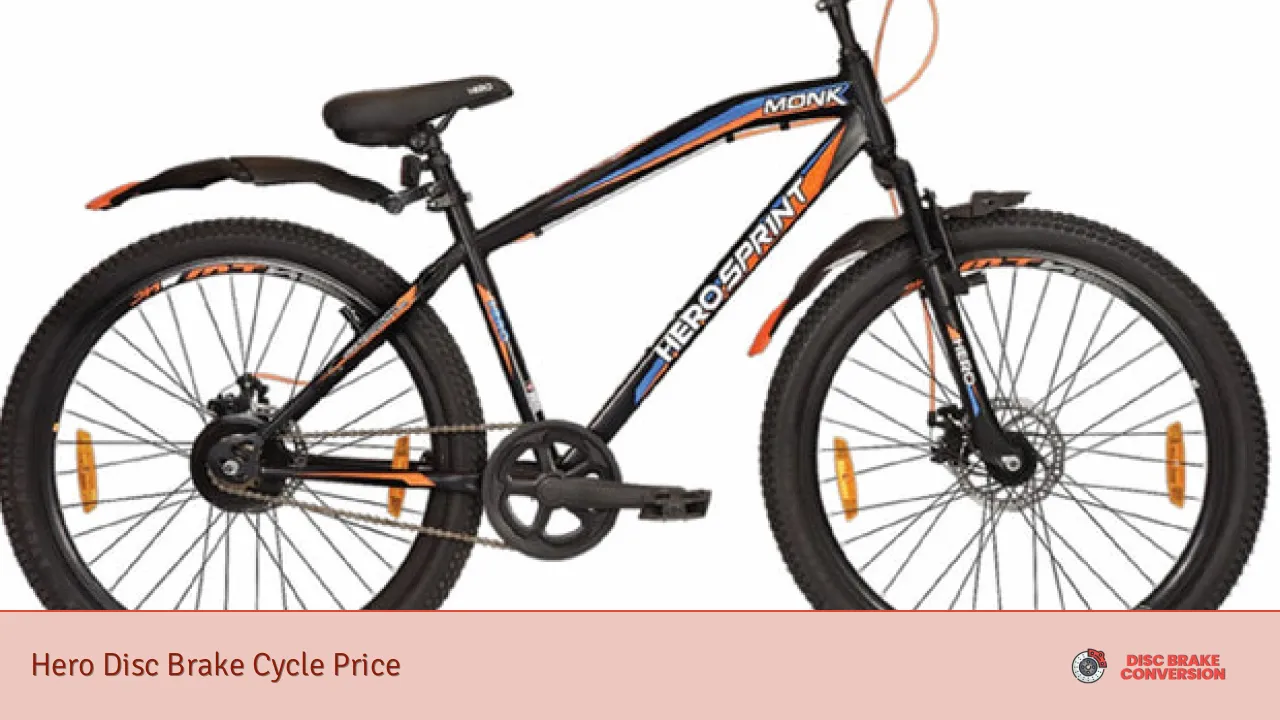 Hero Disc Brake Cycle Price