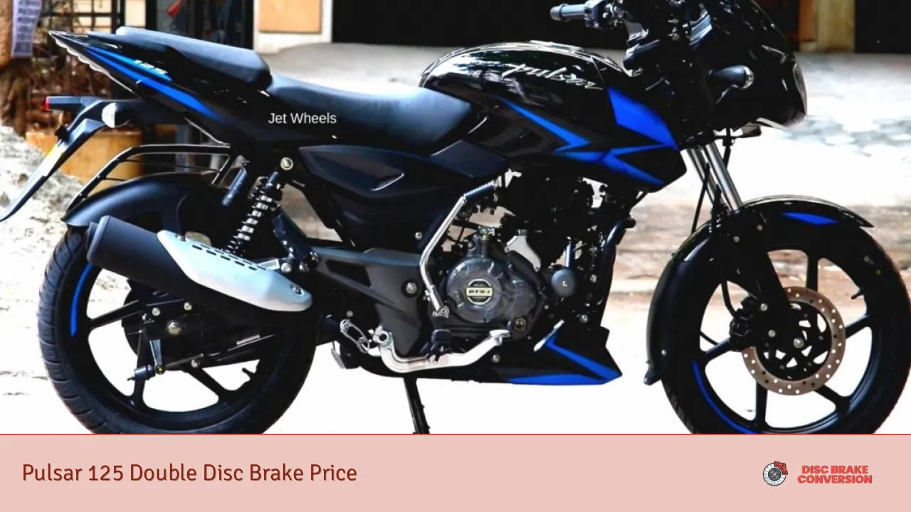 Pulsar 125 Double Disc Brake Price