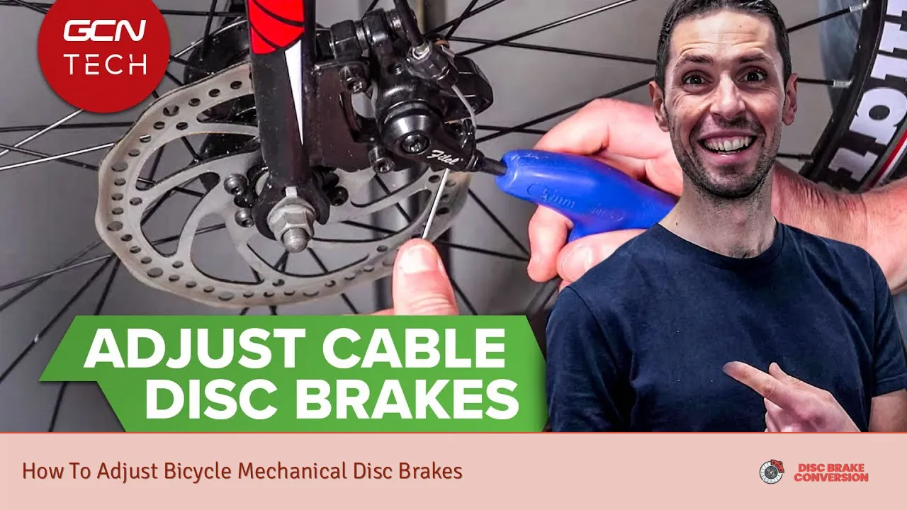 How To Adjust Bicycle Mechanical Disc Brakes