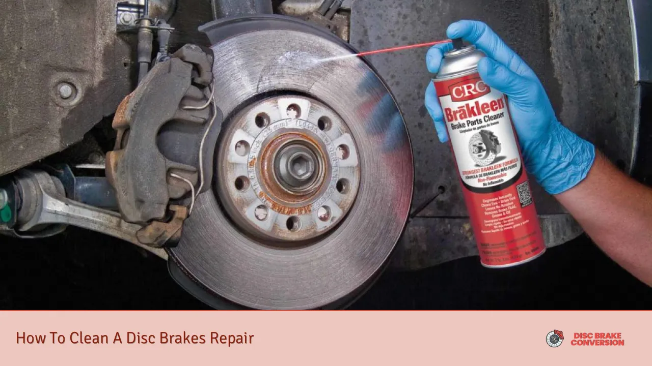 How To Clean A Disc Brakes Repair