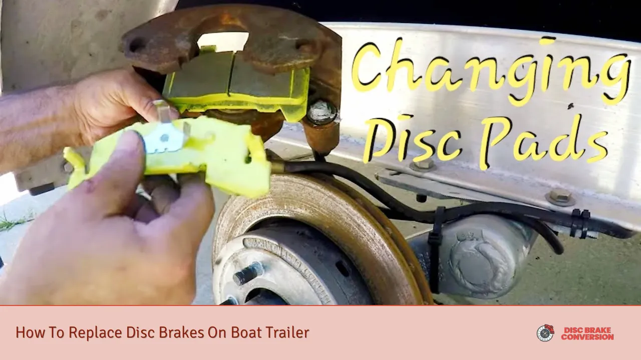 How To Replace Disc Brakes On Boat Trailer