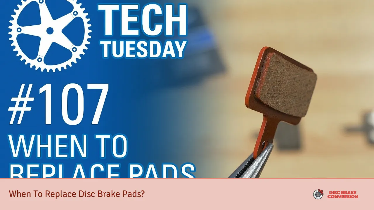 When To Replace Disc Brake Pads?