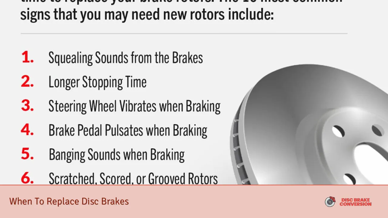 When To Replace Disc Brakes